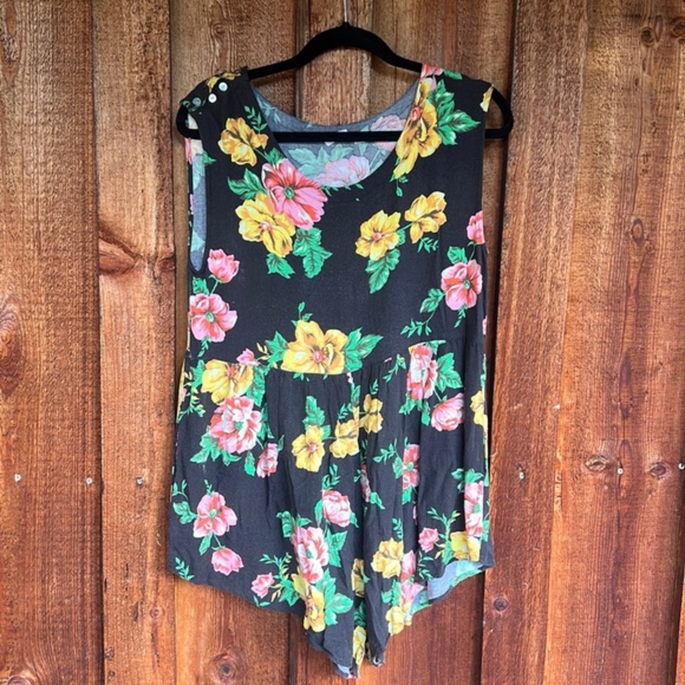 Floral Romper - Picture 1 of 2